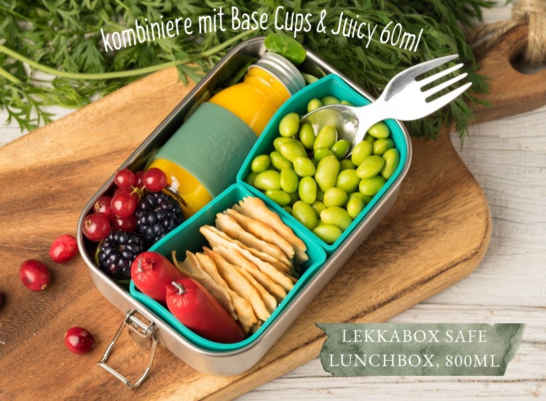 Lekkabox Juicy Mini fľaštička na smoothie/džús 60ml Levanduľa