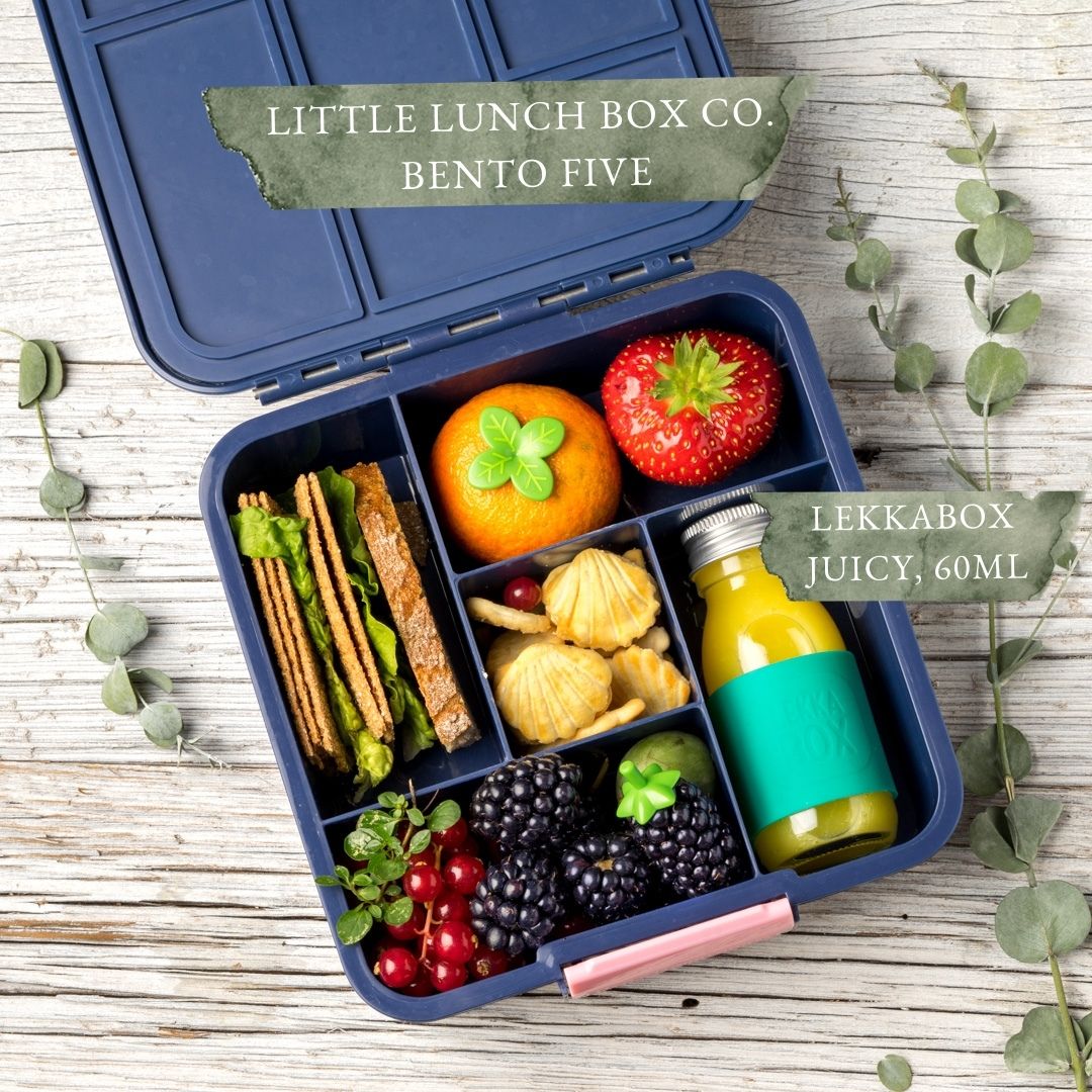 Lekkabox Juicy Mini fľaštička na smoothie/džús 60ml Oceán