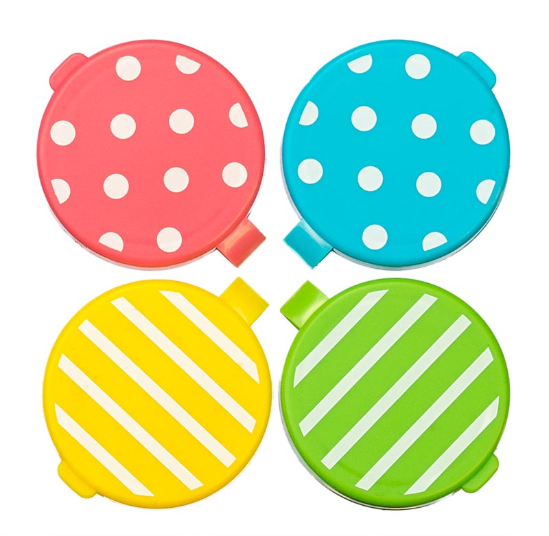 Sada mini dózičiek - bodky a prúžky