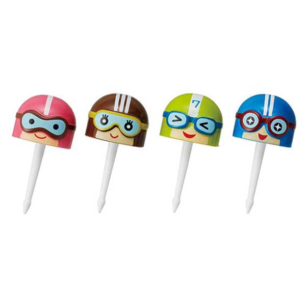 Napichovátka kamoši v helmách