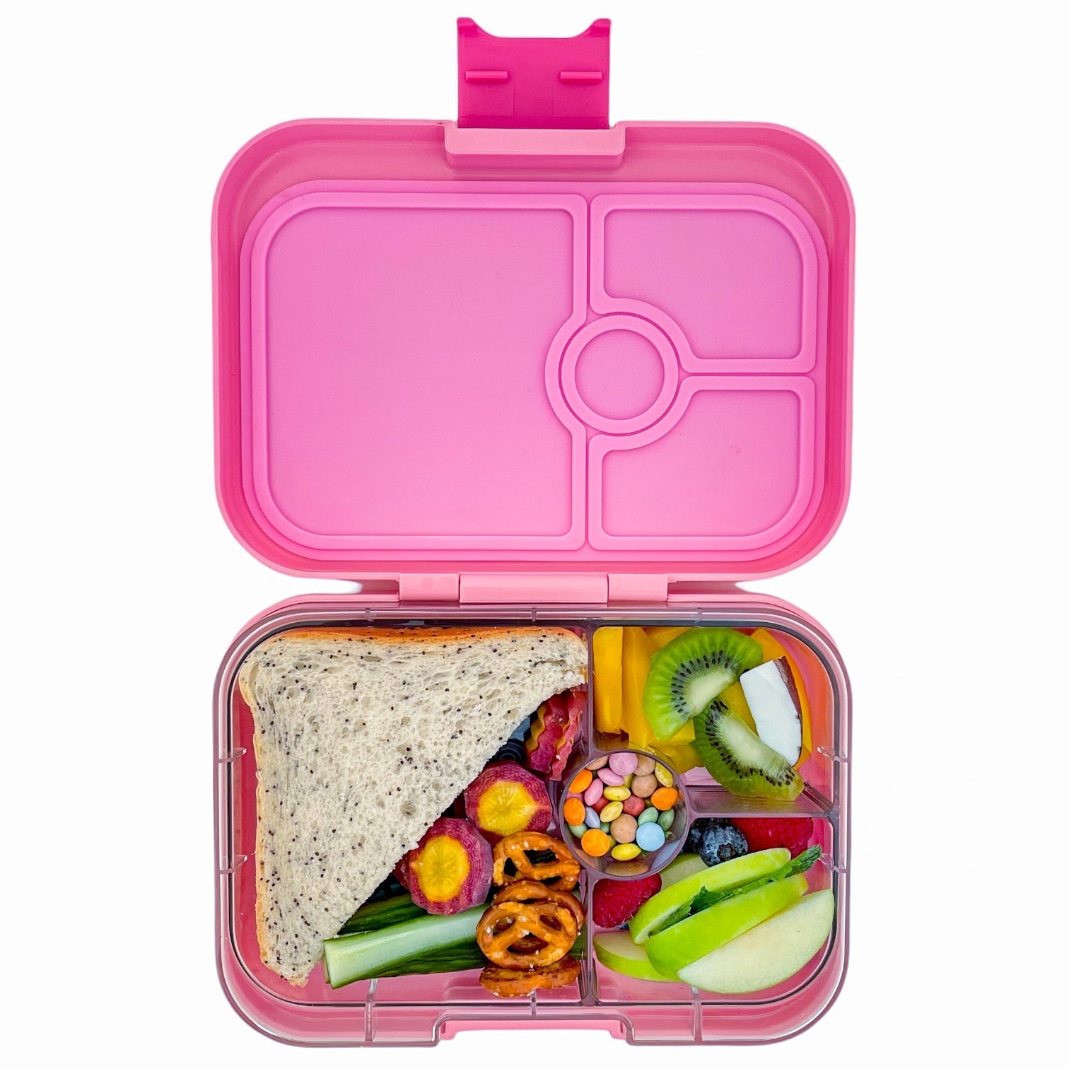 Yumbox Panino 4 oddelenia mocná ružová (panda)