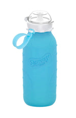 Načítať obrázok do zobrazovača galérie, Squeasy Snacker Sport - silikónová fľaša 470ml modrá
