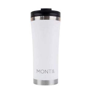 Montii Mega Coffee/Tea cup - termoizolačný hrnček na kávu/čaj biela krieda 475ml