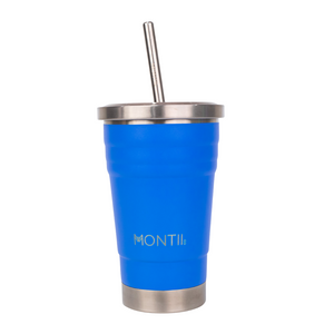 Montii Mini Smoothie cup - termoizolačný smoothie pohár Mini Čučoriedka 275 ml