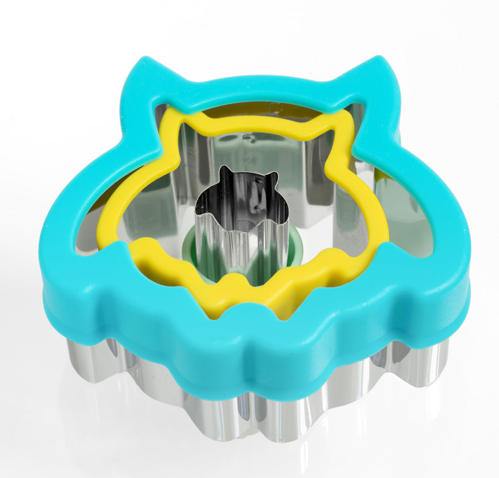 Sada 3 nerezových vykrajovátok Sovy