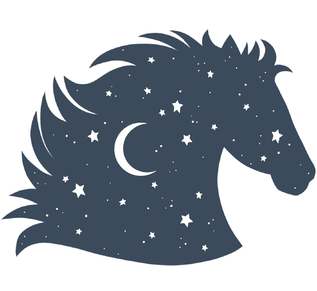 Holografická vodeodolná nálepka Kôň