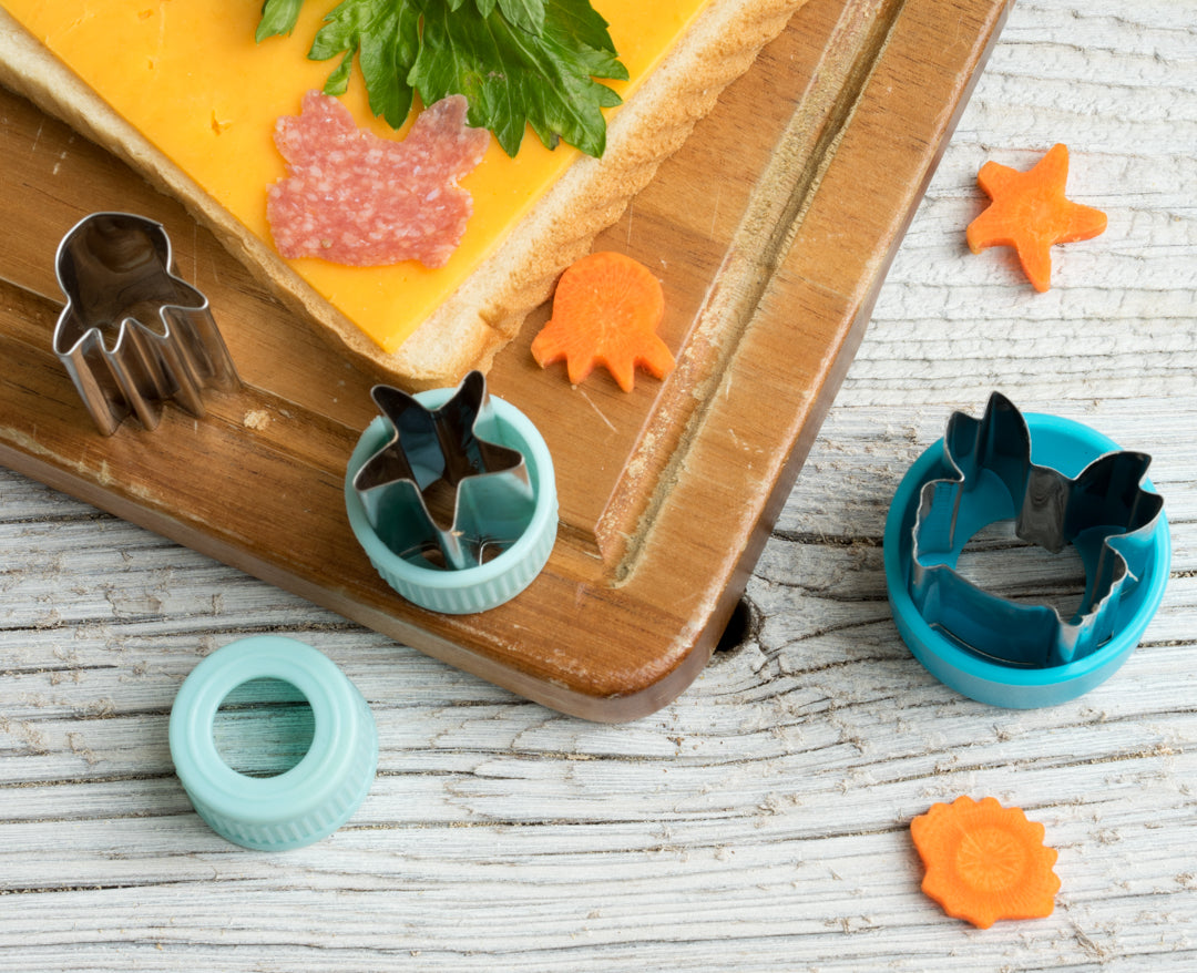 Sada 6 nerezových vykrajovátok Morskí priatelia