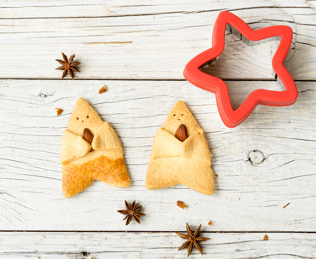 Sada 3 nerezových vykrajovátok Hviezdy