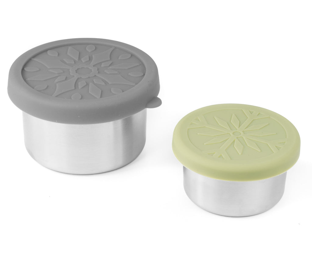 Sada 2 nerezových nádobiek na omáčky - kameň