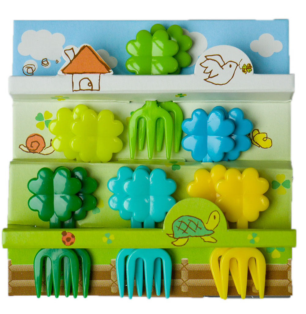 Napichovátka štvorlístky pre šťastie