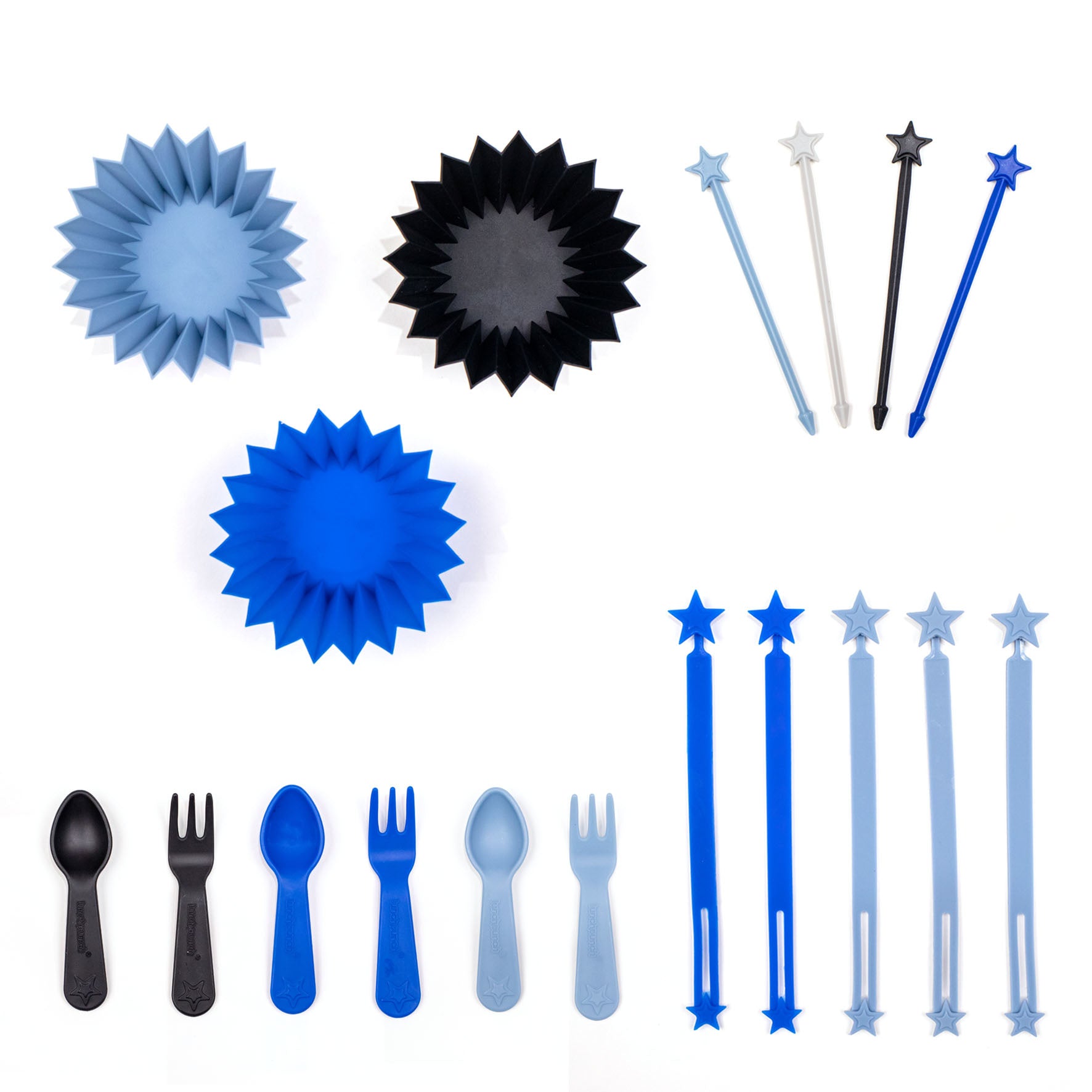 Zvýhodnená bento sada - elekrická modrá