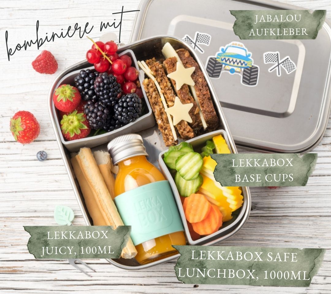 Lekkabox Juicy Mini fľaštička na smoothie/džús 100ml Aqua