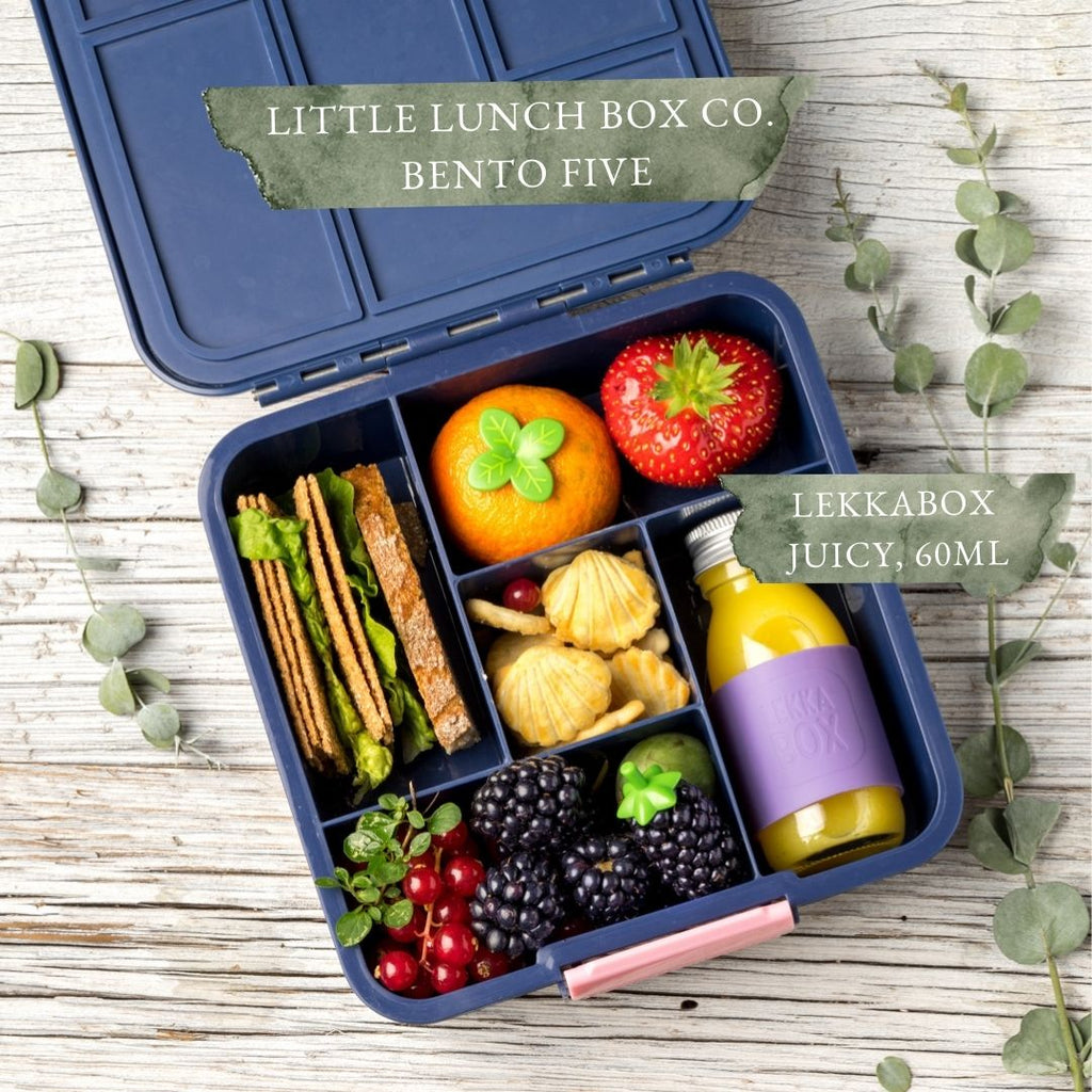 Lekkabox Juicy Mini fľaštička na smoothie/džús 60ml Levanduľa