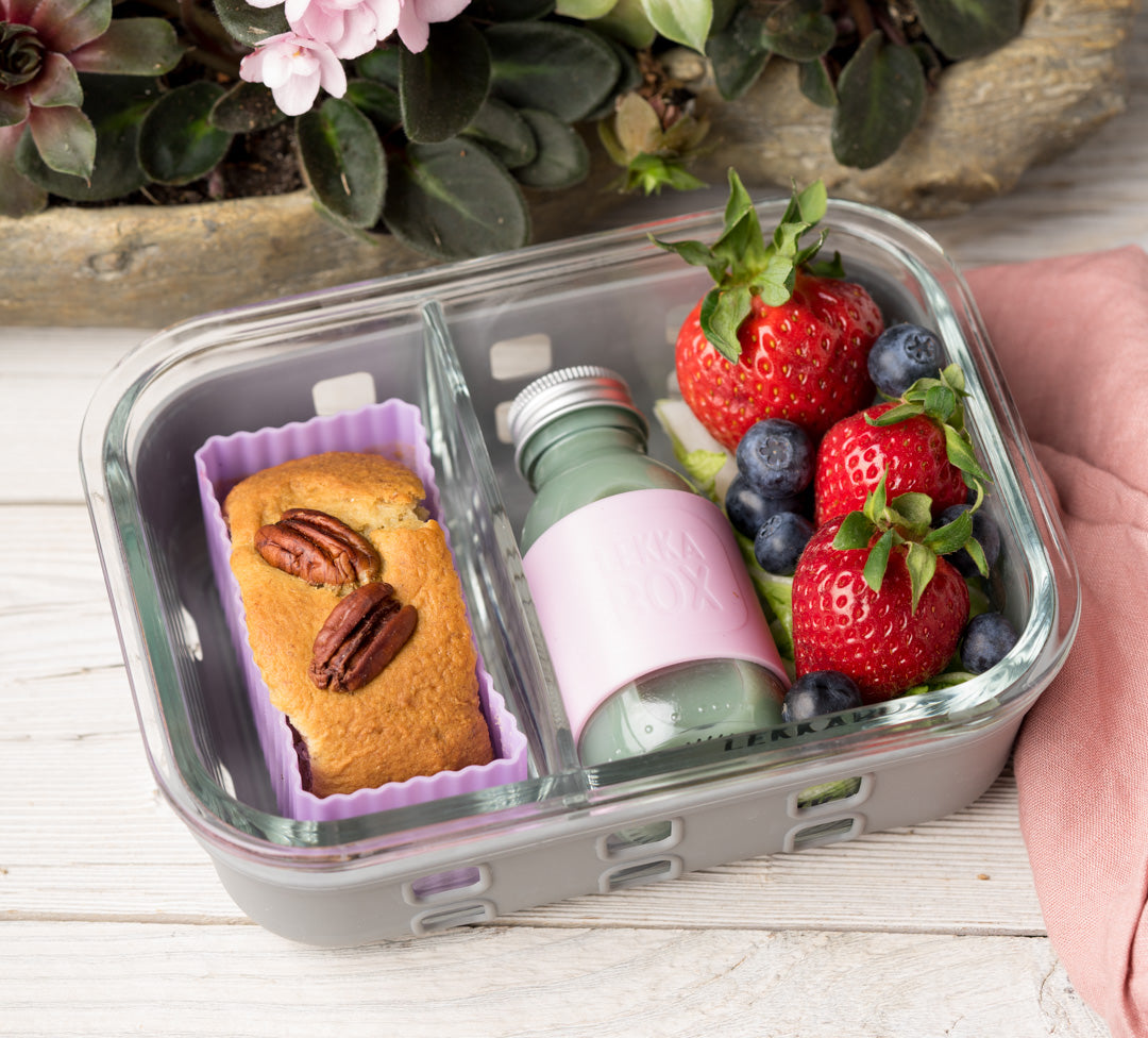 Lekkabox Juicy Mini fľaštička na smoothie/džús 100ml Ruž