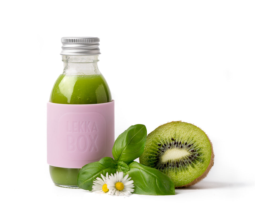 Lekkabox Juicy Mini fľaštička na smoothie/džús 100ml Ruž