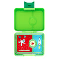 Yumbox Snack 3 oddelenia zelená limetka