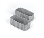 Načítať obrázok do zobrazovača galérie, Sada 2 silikónových formičiek sivá Little Lunch Box Co
