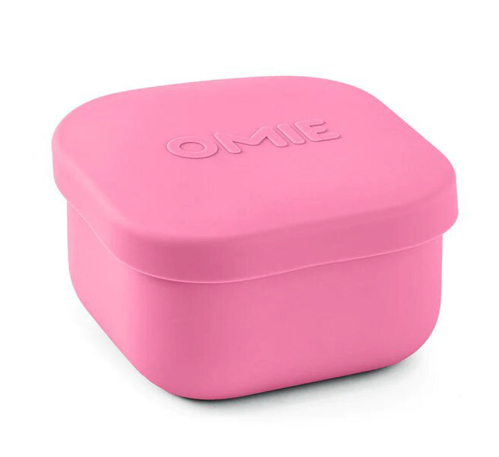 OmieSnack - silikónová dóza ružová 280ml