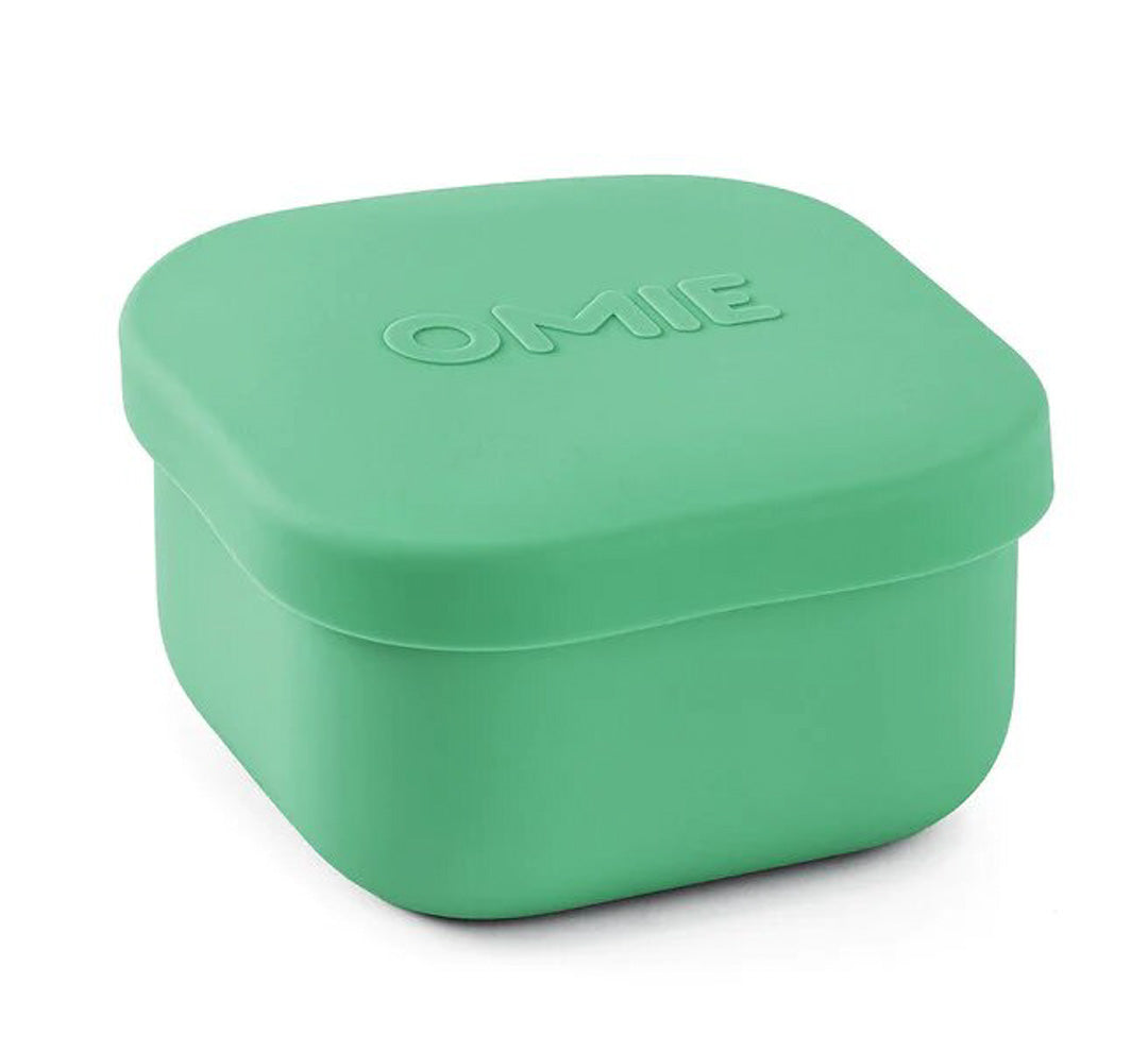 OmieSnack - silikónová dóza zelená 280ml