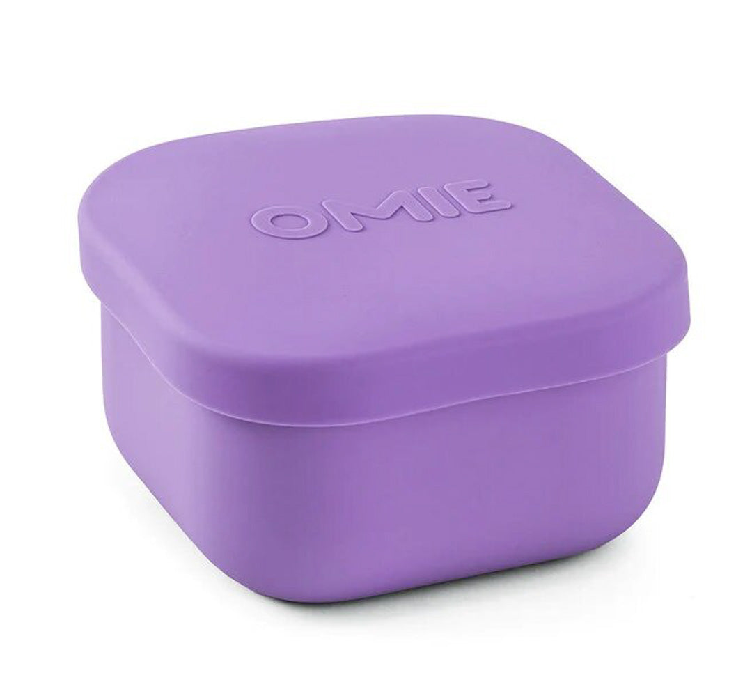 OmieSnack - silikónová dóza fialová 280ml