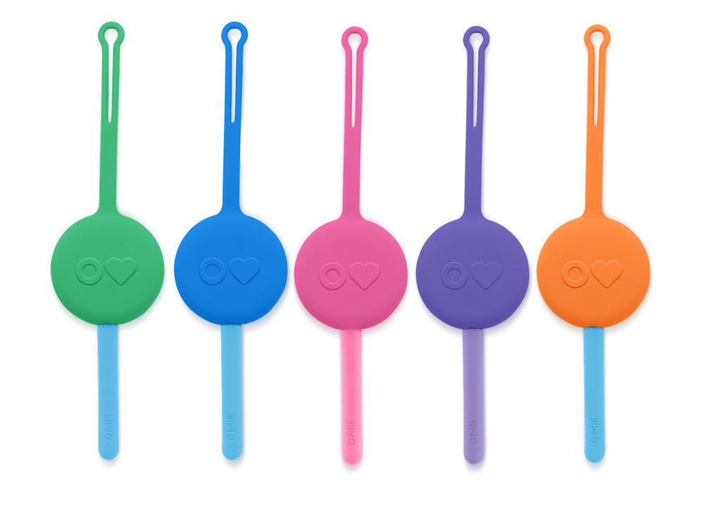 Detský cestovný príbor, sada 2 kusov - OmiePod Capri modrá