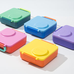 OmieBox hot & cold - Lunchbox s vyberateľnou termonádobou Modré nebo