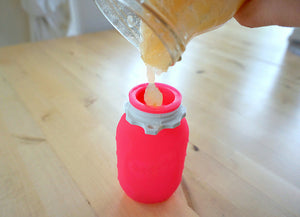 Squeasy Snacker Mini - silikónová kapsička 100ml ružová