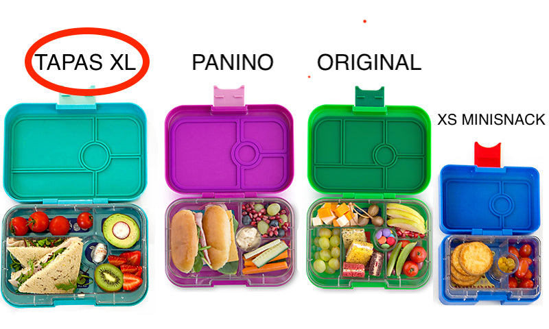 Yumbox XL Tapas 5 oddelení modrá Monte Carlo - džugľa
