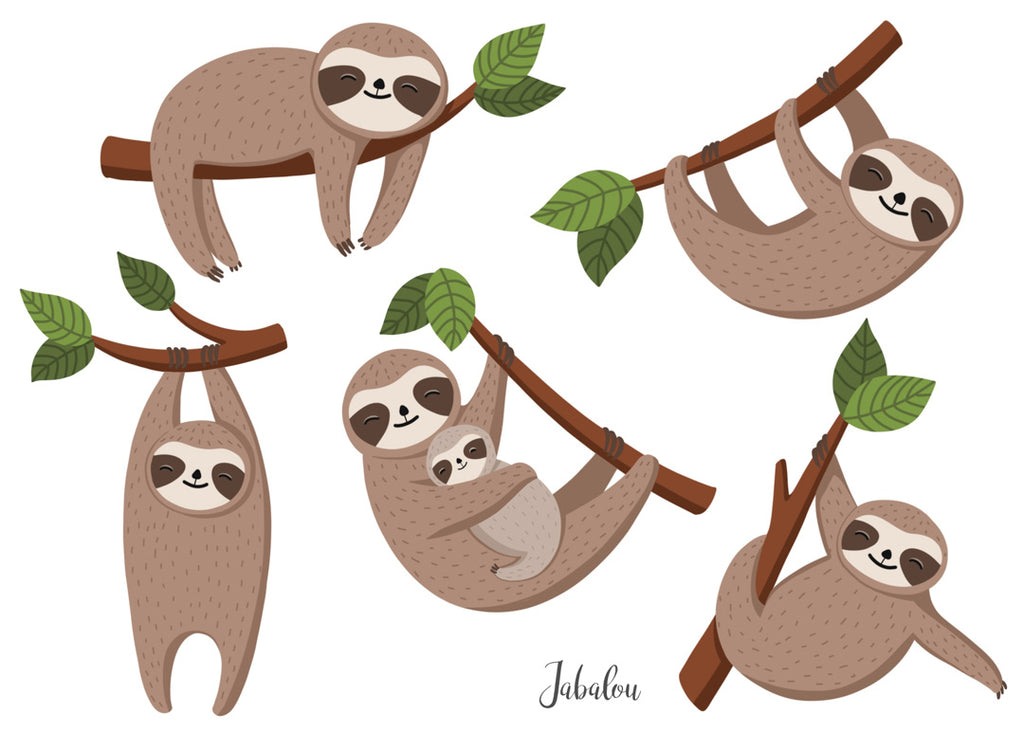 Vodeodolné nálepky Leňochody