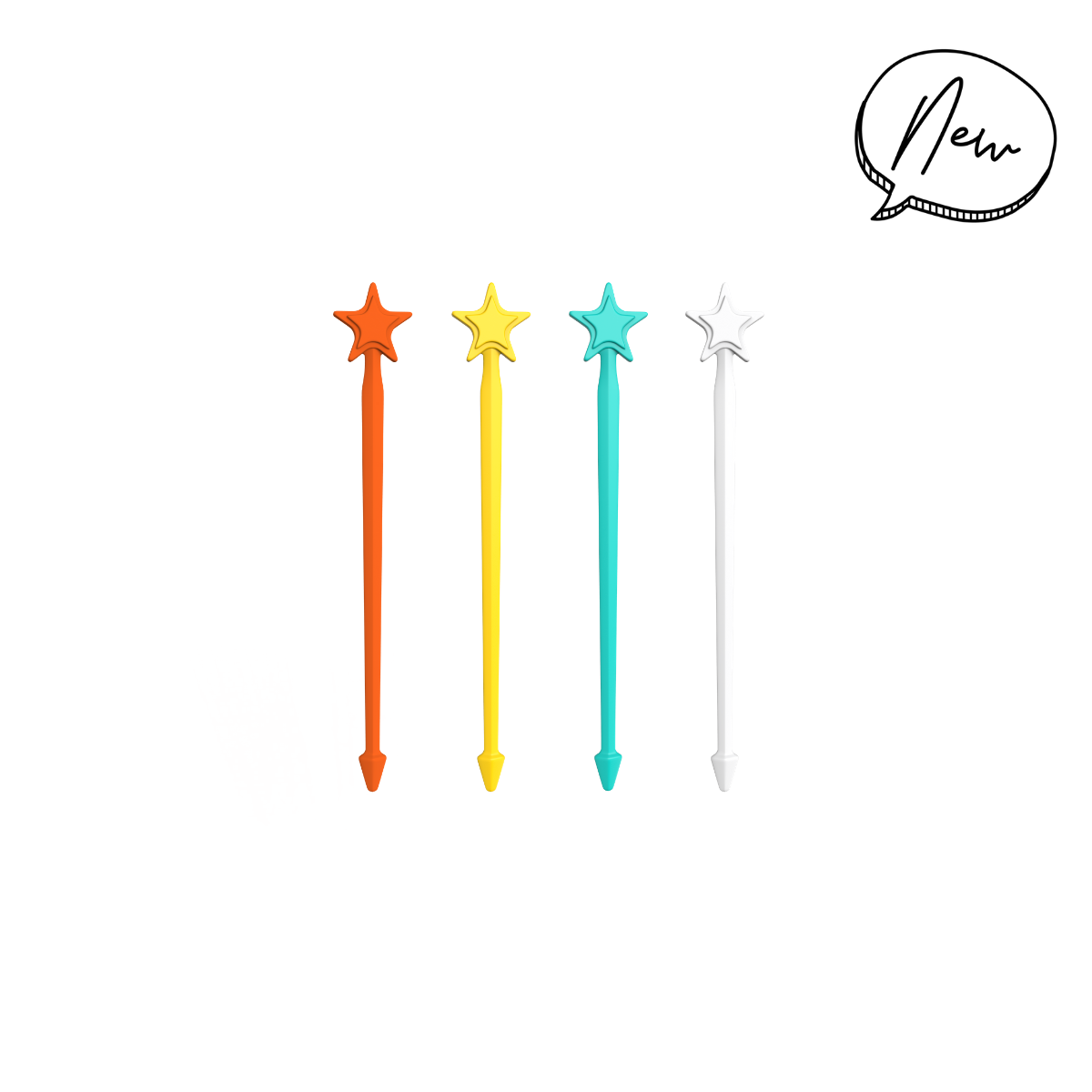 Napichovátka STIX žlté 4 kusy