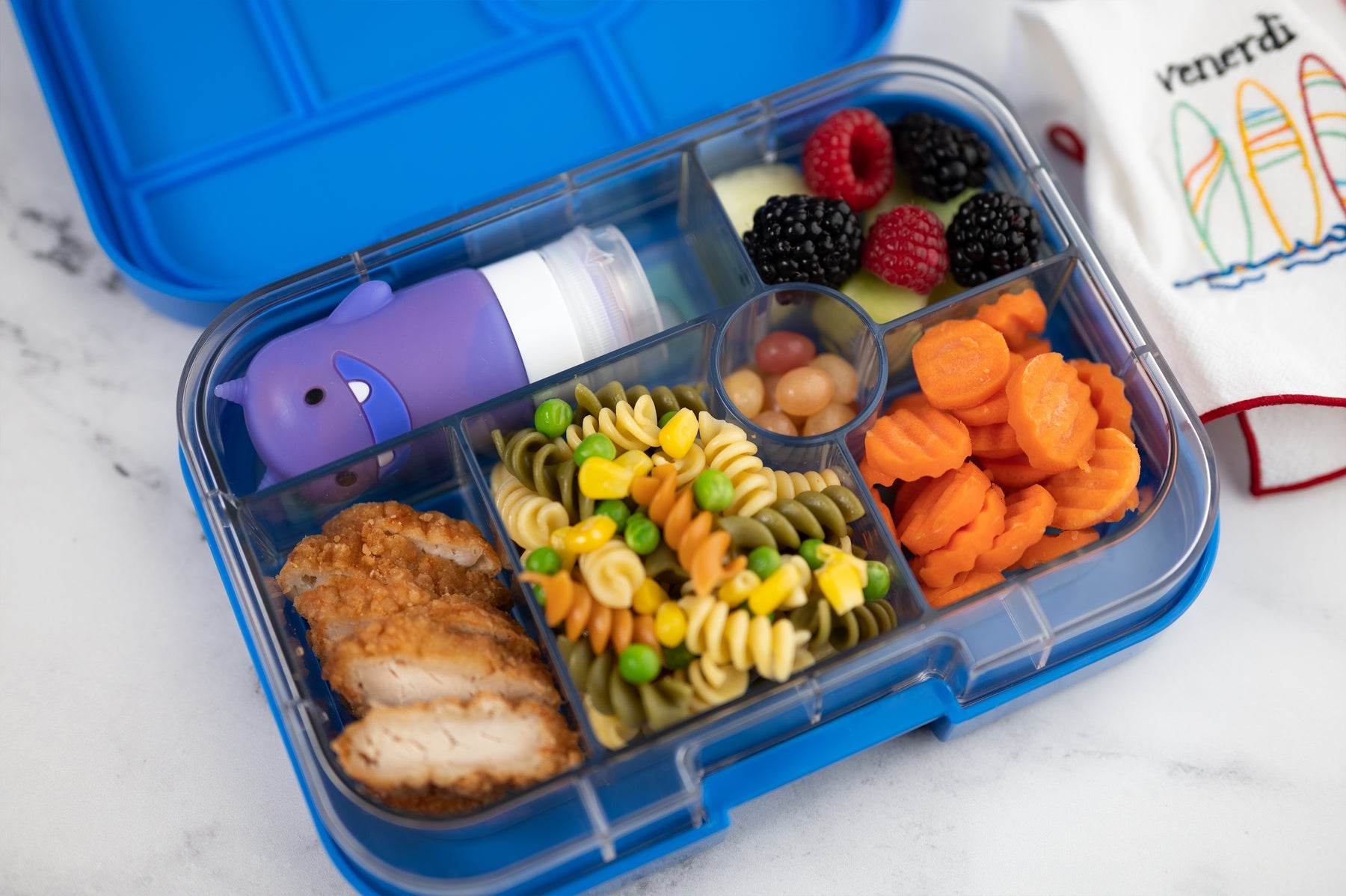 Yumbox Sada 3 silikónových fľaštičiek Veselé príšerky 60ml